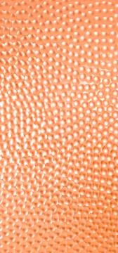 Orange leather texture. able to use as a background Stock Photos