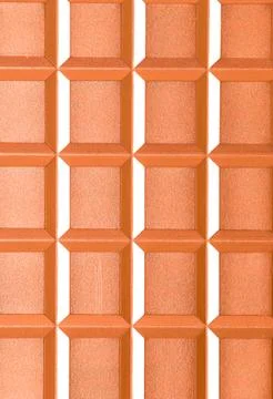 Orange leather texture. able to use as a background Stock Photos