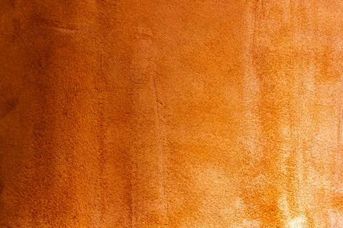 Orange leather texture background, useful as background. Orange matte suede Stock Photos