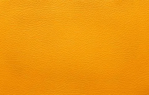 Orange leather texture Stock Photos