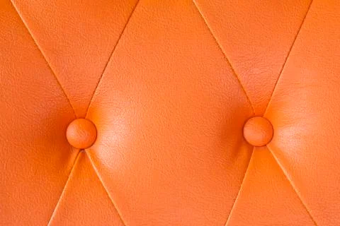 Orange leather texture Foto stock
