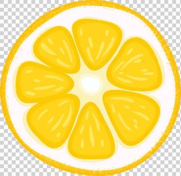 Orange, lemon, lime, slices. Orange orange icon. Round, half and sliced fru.. Stock Illustration