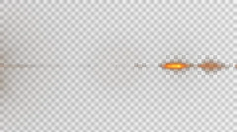 Orange Lense Flare Overlay Stockbeeldmateriaal 45907211