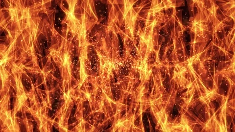 The orange light from the dust particles creates a beautiful bokeh Stock Footage 285747662