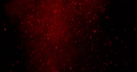 Orange light exploding wallpaper against a black background Stock Footage 239242171