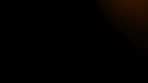 Orange Light Leak Overlay on Black Background Cinematic Effect Vidéo 330124754