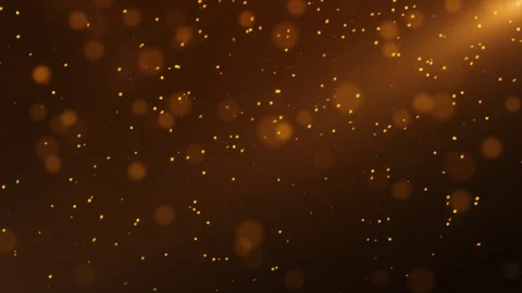 Orange Light Particle Looped Background 09 스톡 동영상 107686391