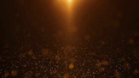 Orange Light Particle Looped Background 10 Stock Footage 107686397