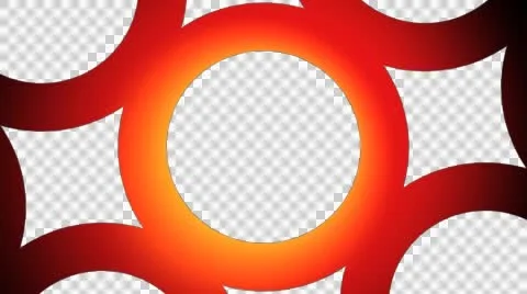 Orange lights rotation Video stock 44213664