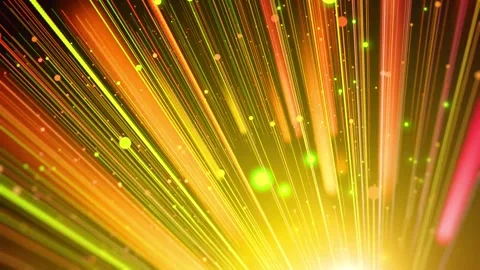 Orange Lights Streak Orange Lights Streak with light trails background loop.. Stock Footage 245121458