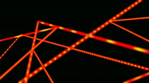 Orange line Stock Footage 20464523