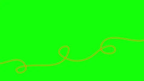 Orange line green Stock Footage 263706794