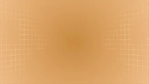 Orange lines and dots grid slowly moving futuristic geometrical background Stock Footage 307673194