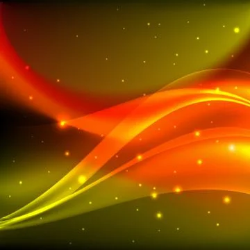 Orange lines background with place for text Stock-Illustration