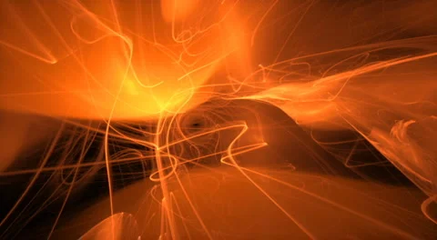 Orange lines motion background d4325C N Stock Footage 1070742