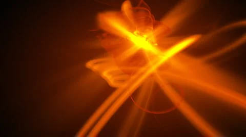 Orange lines seamless looping bg d6143 L Stock Footage 2684038