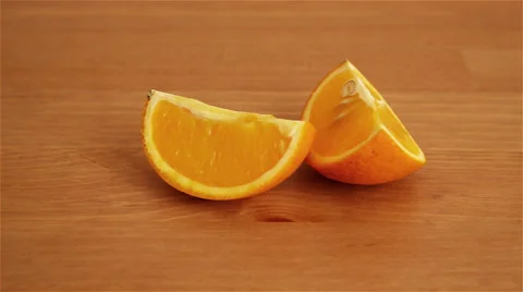 Orange lobules Stock Footage 50362480