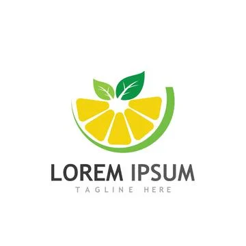 Orange logo design Stock Illustration