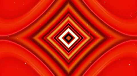 Orange Loop Rhombus Stock Footage 33637114