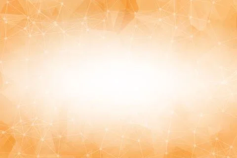 Orange low poly background. Polygonal design pattern. Bright mosaic modern ge イラスト素材