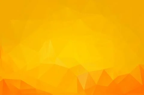 Orange Low poly crystal background. Polygon design pattern. environment green Lo Stock Illustration