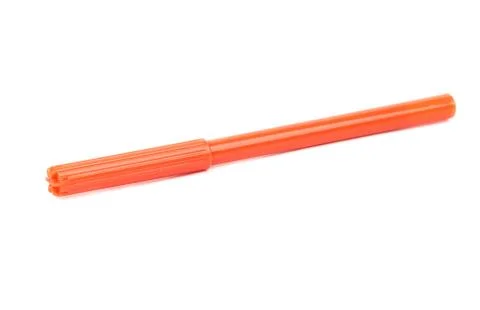 Orange marker Stock Photos