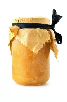 Orange marmalade Stock Photos