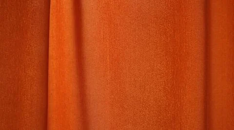 Orange material like texture fabric backdrop Stock Photos