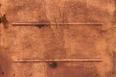 Orange metal scratch texture Foto stock