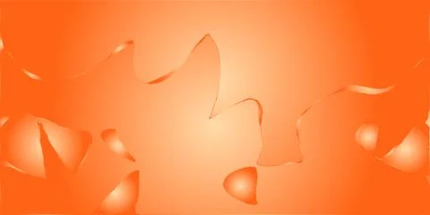 Orange Metallic Smooth Background Иллюстрация