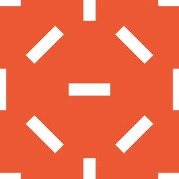 Orange minus pattern Stock Illustration