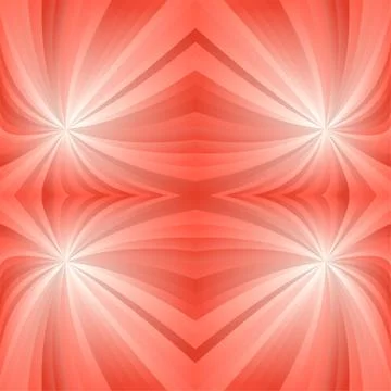 Orange mirror twirl background Illustrazione stock