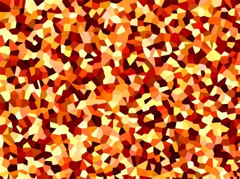 Orange modern abstract polygon background. Colorful polygonal wallpaper design. Stock Illustration