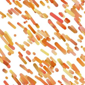 Orange modern gradient diagonal rounded stripe background pattern イラスト素材