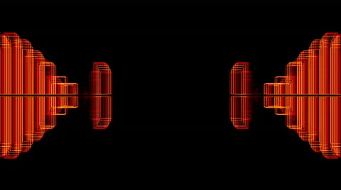 Orange motion background Stock Footage 344968