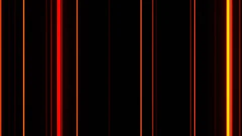 Orange Motion in the Dark Through Flashing Lines Background VJ Loop in 4K Stock Footage 344100191