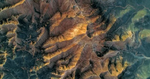Orange mountains Stock Footage 88233637