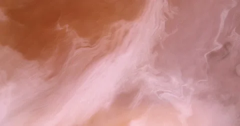 Orange Moving Liquid Stock Footage 228745092