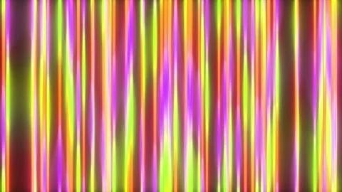 Orange Up Moving Neon Lines Motion Background Stock Footage 320851995