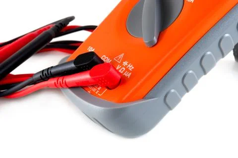 	The orange multimeter Stock Photos