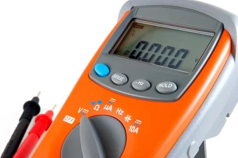 	The orange multimeter Stock Photos
