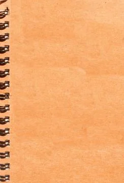 Orange note book textures/ background Stock Photos