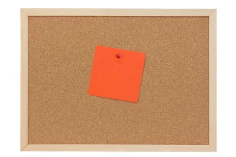 Orange note Foto stock