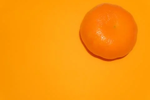 Orange on orange background Foto stock