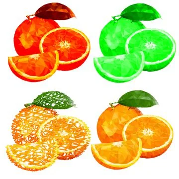 Orange orange Stock Illustration