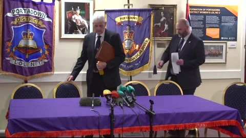 Orange Order announces plan for ‘limited’ Drumcree Parade - full press conferen Видео 344549502