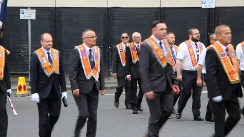 Orange order Stockbeeldmateriaal 92263857