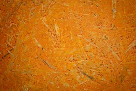 Orange osb oriented strand board Stock Photos