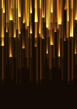 Orange overlap pixel speed abstract background Stock Illustration