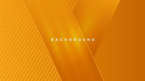 Orange overlapping rectangle background with geometric shape Stock Illustration